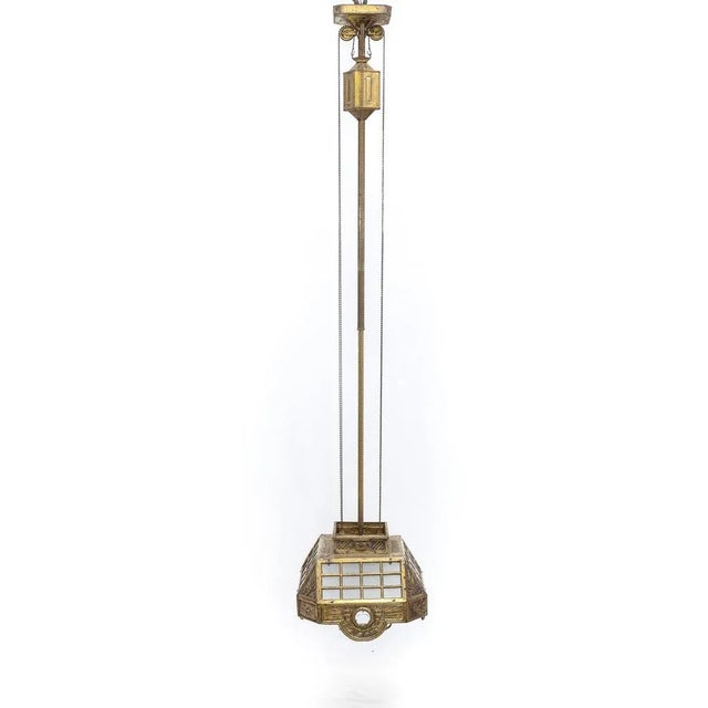 Art Deco Ceiling Light, 1890s For Sale - Image 5 of 13