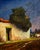 Will Sparks "The Adobe House With the Garden Wall, Monterey" (1923) - Early California Plein-Air Oil Painting For Sale - Image 4 of 12