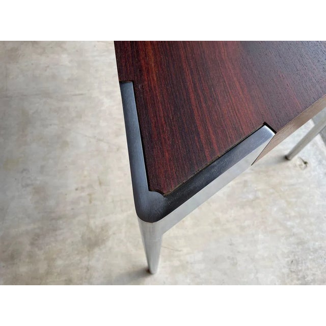 Danish Rosewood Trapezoid Desk, 1960s For Sale - Image 4 of 11