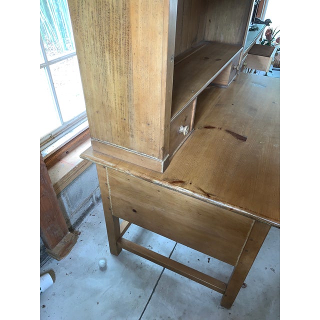 Vintage English Pine Hutch Chairish