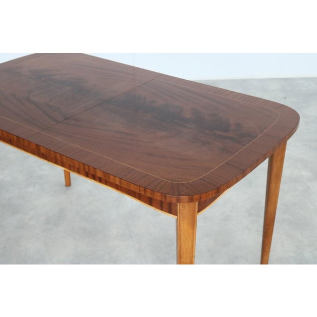 Vintage Swedish Extendable Dining Table, 1960s For Sale - Image 4 of 13