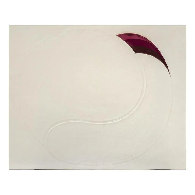 White Ball is an abstract silk-screen and copperplate engraving print on heavy paper, realized in 1973 by the Japanese...