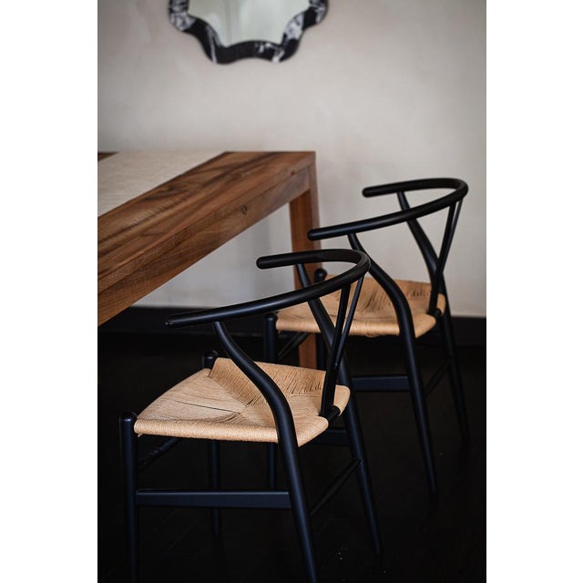 Mid-Century Modern Iconic Ch24 Limited Signed Special Edition Wishbone Chair For Sale - Image 3 of 9