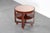 Wood Art Deco Circular Side Table in Bentwood and Pink Mirrored Glass, Italy, 1930s For Sale - Image 7 of 15