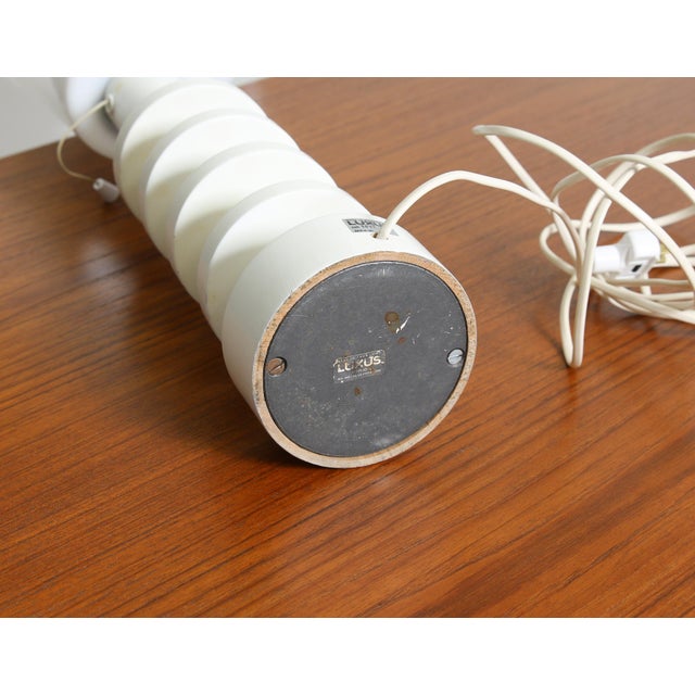 1960s Uno and Östen Kristiansson for Luxus Vittsjö Table Lamp With Verner Panton Shade For Sale - Image 10 of 12