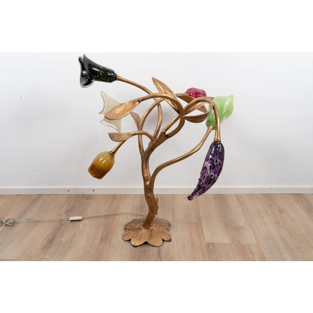 Brass Table Lamp, 1980s For Sale - Image 4 of 10