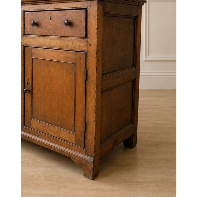 Vintage Welsh Oak Hutch For Sale - Image 4 of 6