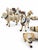 Animal Skin Great for Decor - Late 19th C. Antique German Hide-Covered Miniature Putz Farm Animals - Lot of 11 For Sale - Image 7 of 9