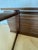 1950s Vintage Mid Century Modern Yugoslavian Beech Wood Slat Coffee Table Bench MCM For Sale - Image 5 of 12