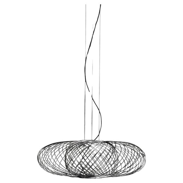 Anwar T 30 Graphite Mate Suspension Lamp by Stephen Burks for Parachilna For Sale - Image 12 of 12