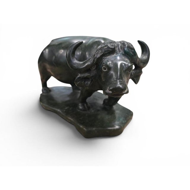 1970s Hand-Carved Serpentine Sculpture by Fabian Musiwa, Zimbabwe, 1970s For Sale - Image 5 of 12