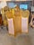 Gold Vintage Rococo Folding Screen Handpainted Floral Gold leaf Set For Sale - Image 8 of 8