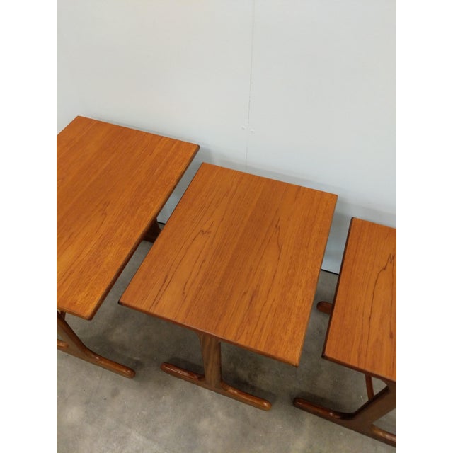 Set of Vintage Mid Century Modern Teak Nesting Tables by G Plan For Sale - Image 9 of 9