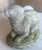 Vintage Bunny Garden Statue With Moss For Sale - Image 4 of 12