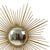 1960s Large Vintage Sun Mirror from Vallauris, France, 1960s For Sale - Image 5 of 18