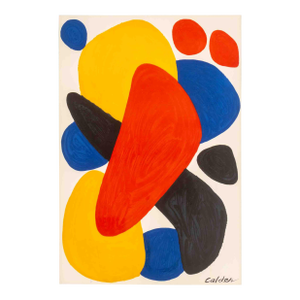 Alexander Calder "Boomerang" Lithograph, 1974