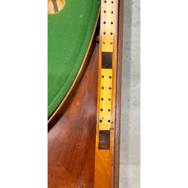 Antique Folding Long Bagatelle Coffee Table For Sale - Image 10 of 10