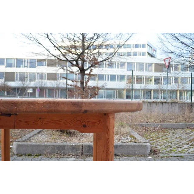 Mid-Century Modern Scandinavian Dining Set in Pine from Glostrup Mobler, Set of 5 For Sale - Image 3 of 18