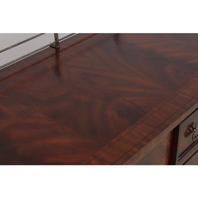 Maitland Smith Flame Mahogany Sideboard For Sale - Image 13 of 17