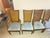 1960s Weiman Sunburst Octagonal Dining Table and Cane-Back Chairs For Sale - Image 11 of 12