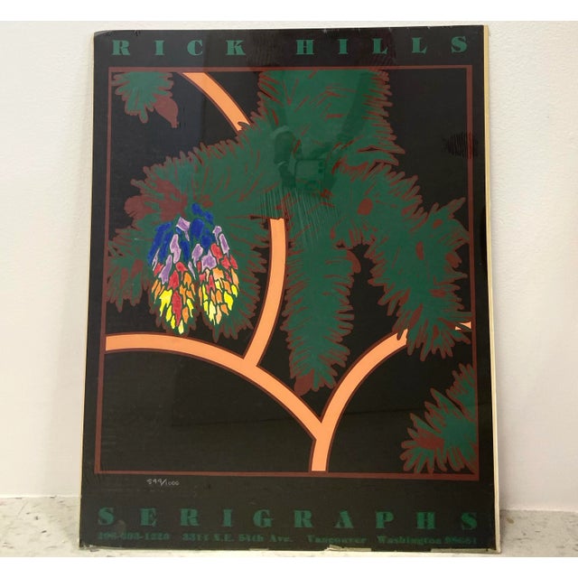 Rick Hills Serigraph Vancouver Tropical Print For Sale - Image 12 of 12