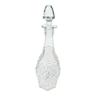 Vintage Crystal Decanter For Sale