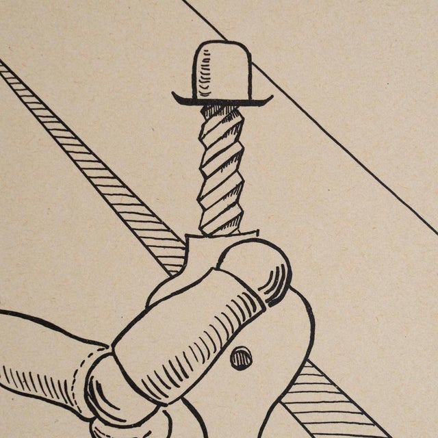 Gold Fiat Modes - Pereat Ars Dada Artwork Print by Max Ernst, 1970s For Sale - Image 8 of 10