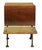 A cast iron and wood antique tandem school desk, size number four. #4 school desks are sized for elementary school...