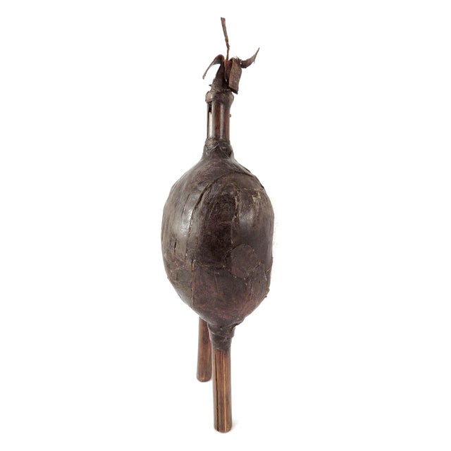Early 20th Century Early 20th Century Namchi Namji Leather Fertility Doll Cameroon For Sale - Image 5 of 6