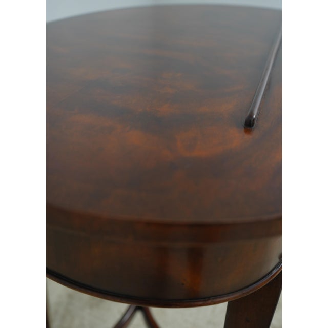 Theodore Alexander Kidney Mahogany Desk For Sale - Image 11 of 18
