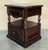 Brown 20th Century Pair of Solid Carved Spanish Nightstands with Two drawers For Sale - Image 8 of 18