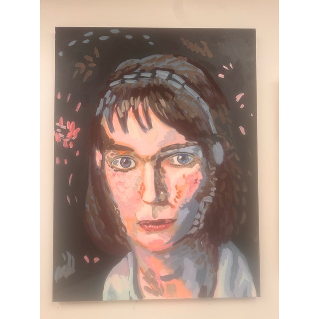 Contemporary Josh Gipson Contemporary Portrait Painting, Acrylic on Canvas, 36” X 48” For Sale - Image 3 of 8