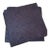 Vintage Handwoven Square Rattan Placemats - Set of 4 For Sale