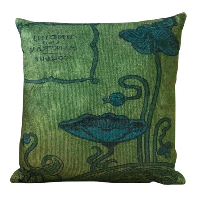 Exquisite Luxury Arts & Crafts Sofa Cushions – 1920s Design For Sale