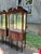 Pair of Vintage George III Carved Mahogany and Satinwood Inlaid Display Cabinets For Sale In Washington DC - Image 6 of 17