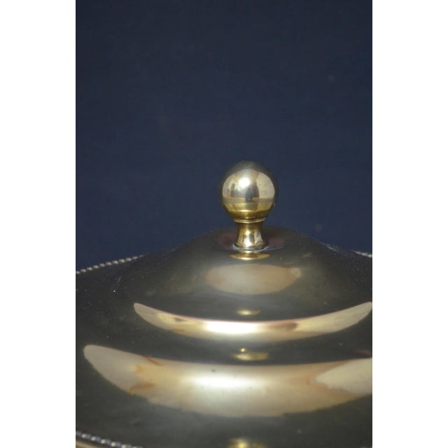 Antique Edwardian Brass Planter Coal Bucket For Sale - Image 10 of 14