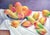 Mid Century Naturaleza Muerta Con Mangoes (Still Life W. Mangoes) by Francisco Dosamantes For Sale - Image 4 of 10