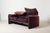 Original Cassina Maralunga iconic design 2 seater sofa / loveseat by Vico Magistretti. Italy 1980s Original striped...