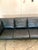Black 1960s Danish Mid-Century Three Seat Black Leather Sofa For Sale - Image 8 of 9