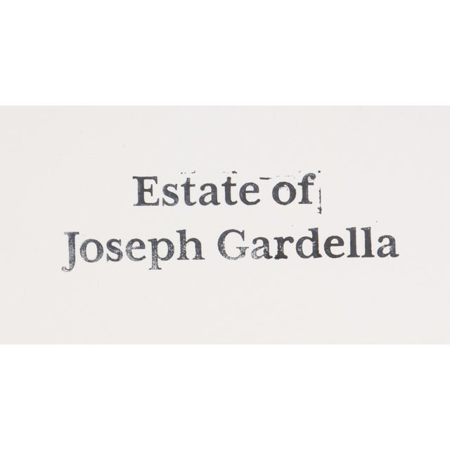 Joseph L. Gardella Op Art Composition Mixed Media For Sale - Image 9 of 9
