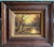 Vintage impressionist autumn woodland landscape oil painting in vintage wood frame. Signed to the lower right ‘J. Medina’....