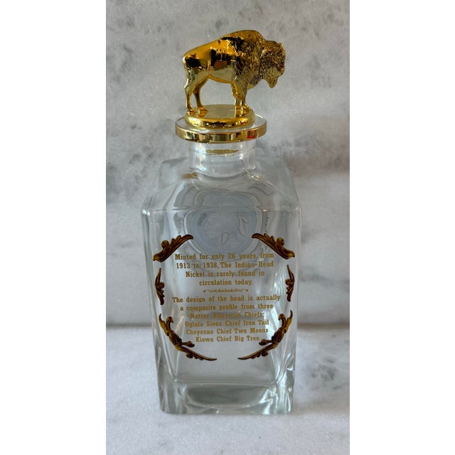 Bradford Pride of the West Decanter Glass 5 Piece Set For Sale - Image 9 of 12