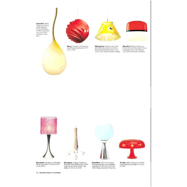 Herzog & De Meuron Jingzi Floor Lamp, Belux Switzerland, 2005 For Sale - Image 4 of 4