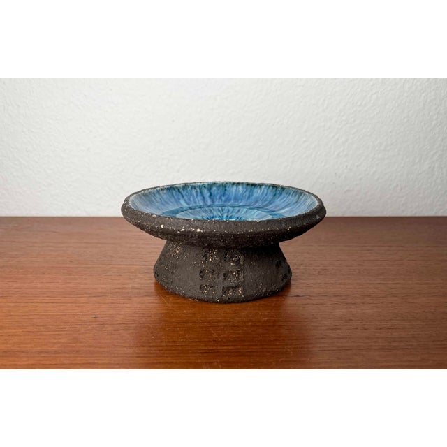 1960s Mid-Century Modern Danish Studio Pottery Candeholder by Else Und Henry Nielsen for Henri Keramik, 1960s For Sale - Image 5 of 17