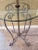 Frederick Cooper Frederick Cooper Iron Floor Lamp With Glass Table For Sale - Image 4 of 13