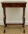 An Exceptional Early 19th c. All Original Austrian Beidermeier Sewing Table c.1820 w/Walnut Veneers over Pine. One Drawer...