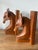 1960s Vintage Hand-Carved Wooden Horse Head Bookends-a Pair For Sale - Image 9 of 12