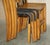English Oak Stacking Chairs with Period Finish, 1930s, Set of 4 For Sale - Image 4 of 16