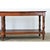 An expansive French oak drapery table from the 19th Century. The top is made from three planks of oak with stunning...