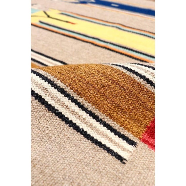 Tuscany Wool Mocha Area Rug, 4' 3'' X 5'10'' For Sale - Image 4 of 6